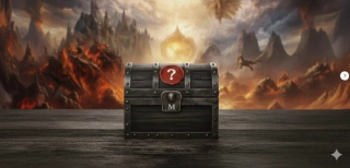 BLACK METAL MYSTERY BOX S