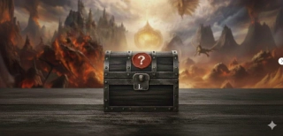 BLACK METAL MYSTERY BOX L